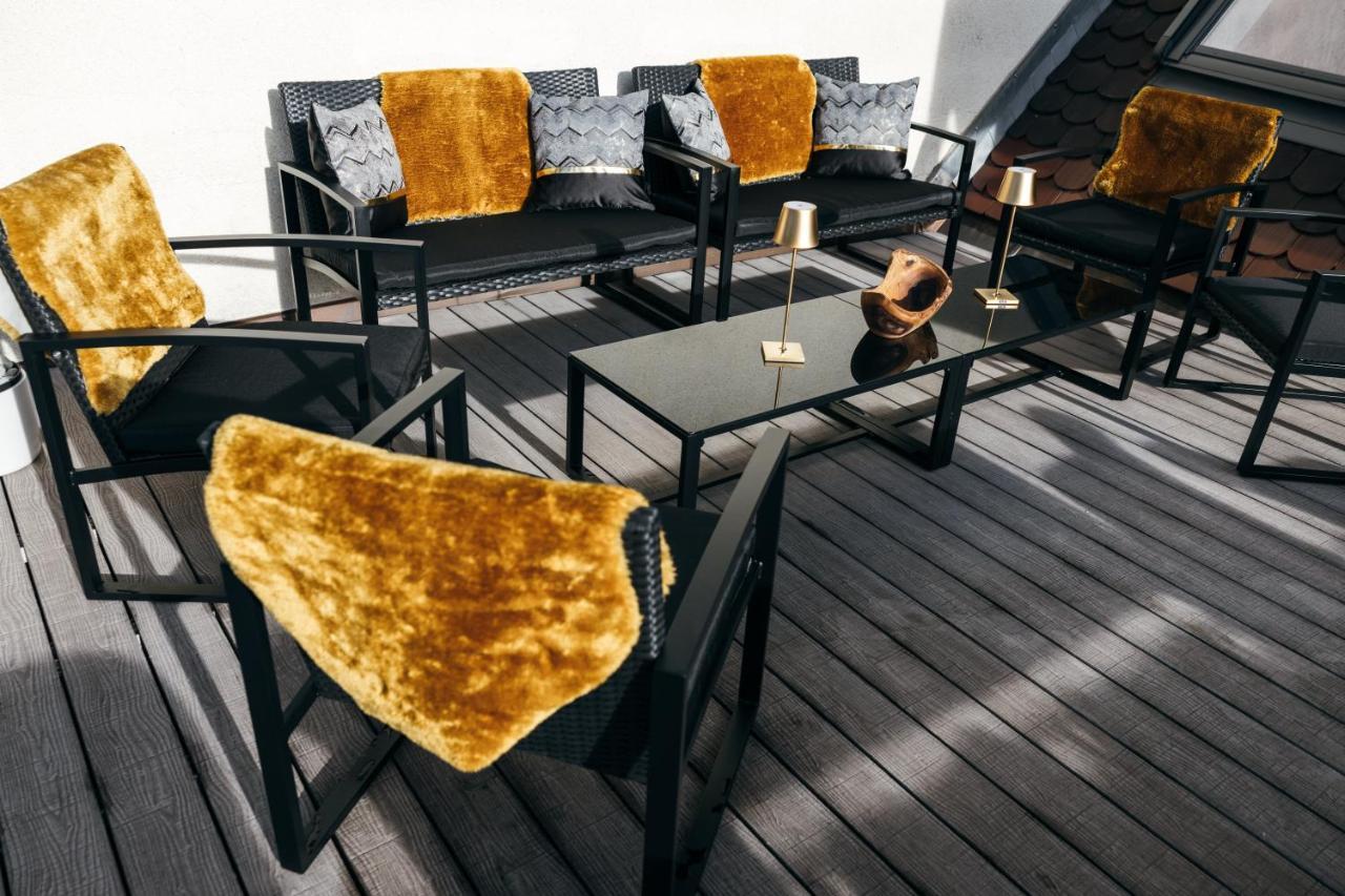Апартаменты Heimatel - Luxury Penthouse Loft Равенсбург Экстерьер фото