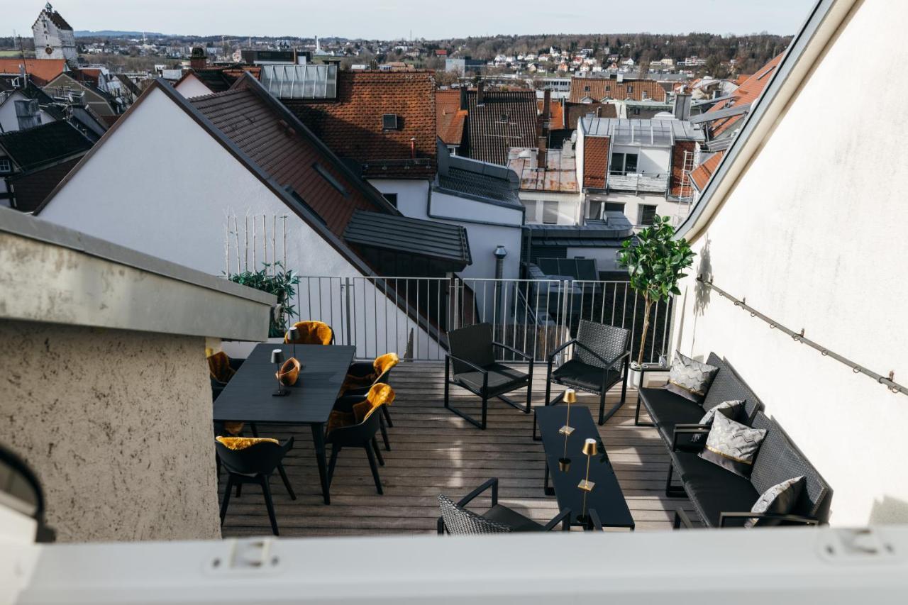 Апартаменты Heimatel - Luxury Penthouse Loft Равенсбург Экстерьер фото